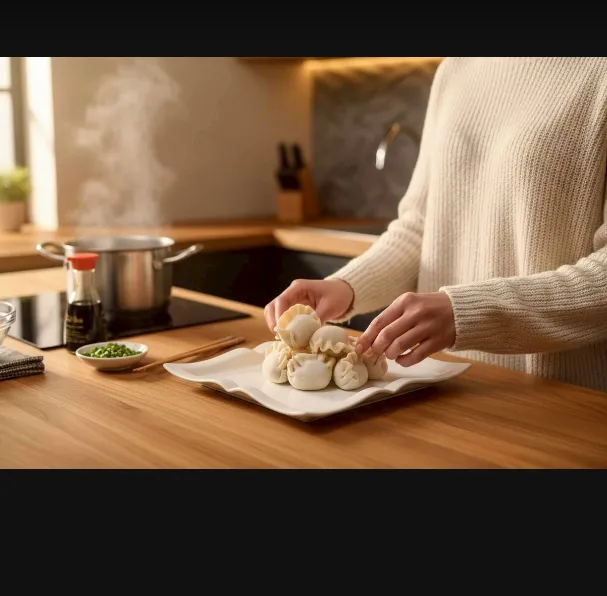 剝皮辣椒黑豚水餃560克20顆