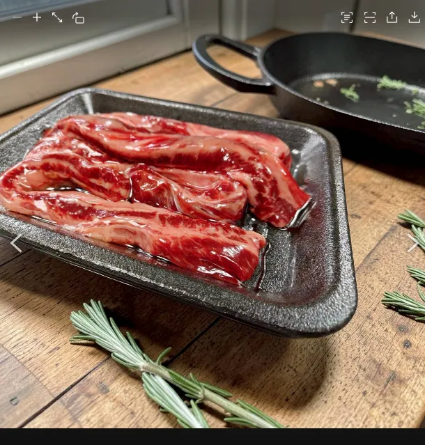 美味牛肋條500克立體