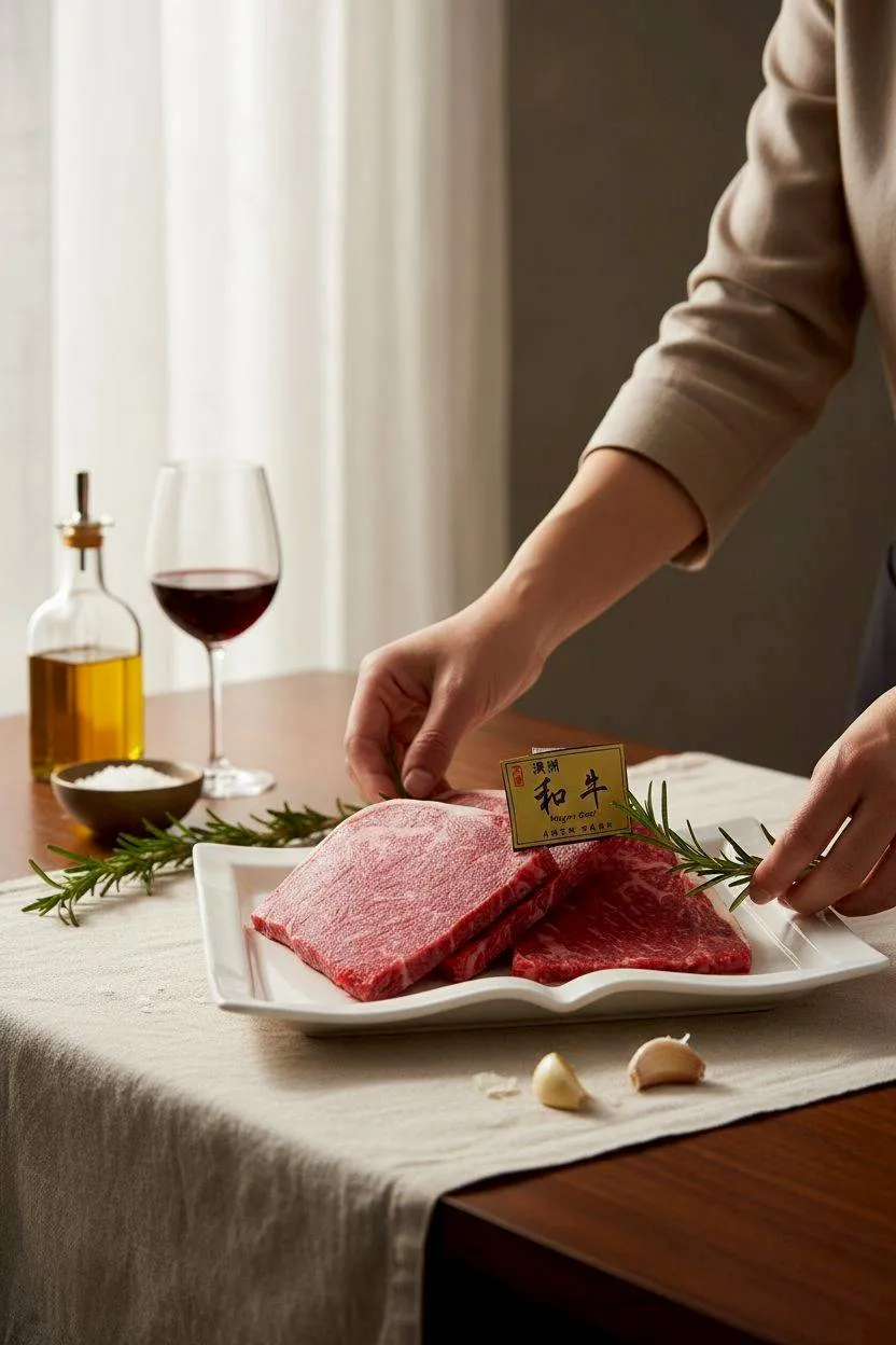 澳洲M9+純血和牛小排 250克