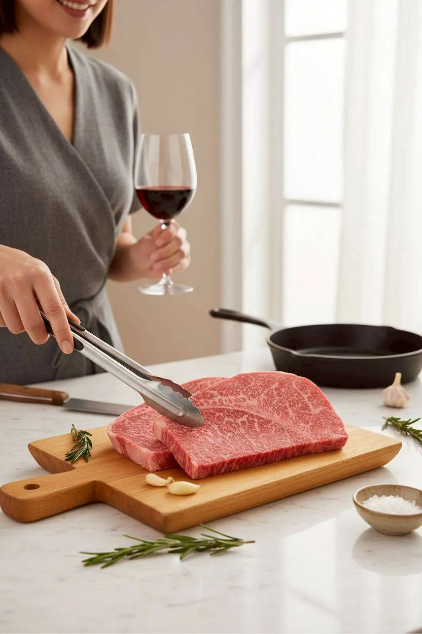 澳洲M9純血和牛牛排  500克