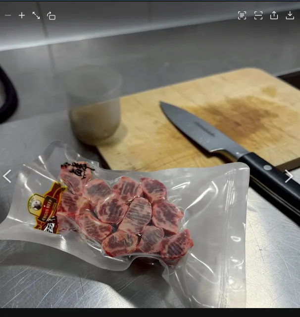 安格斯黑牛手切肋條骰子150克