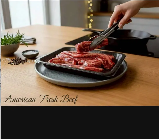 美味牛肋條500克立體