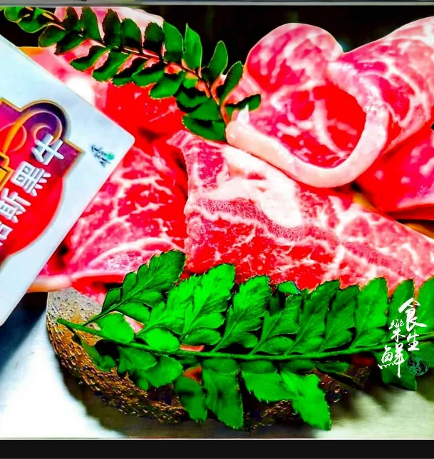 [立體]安格斯熟成頂級板腱燒烤片0.5/200克