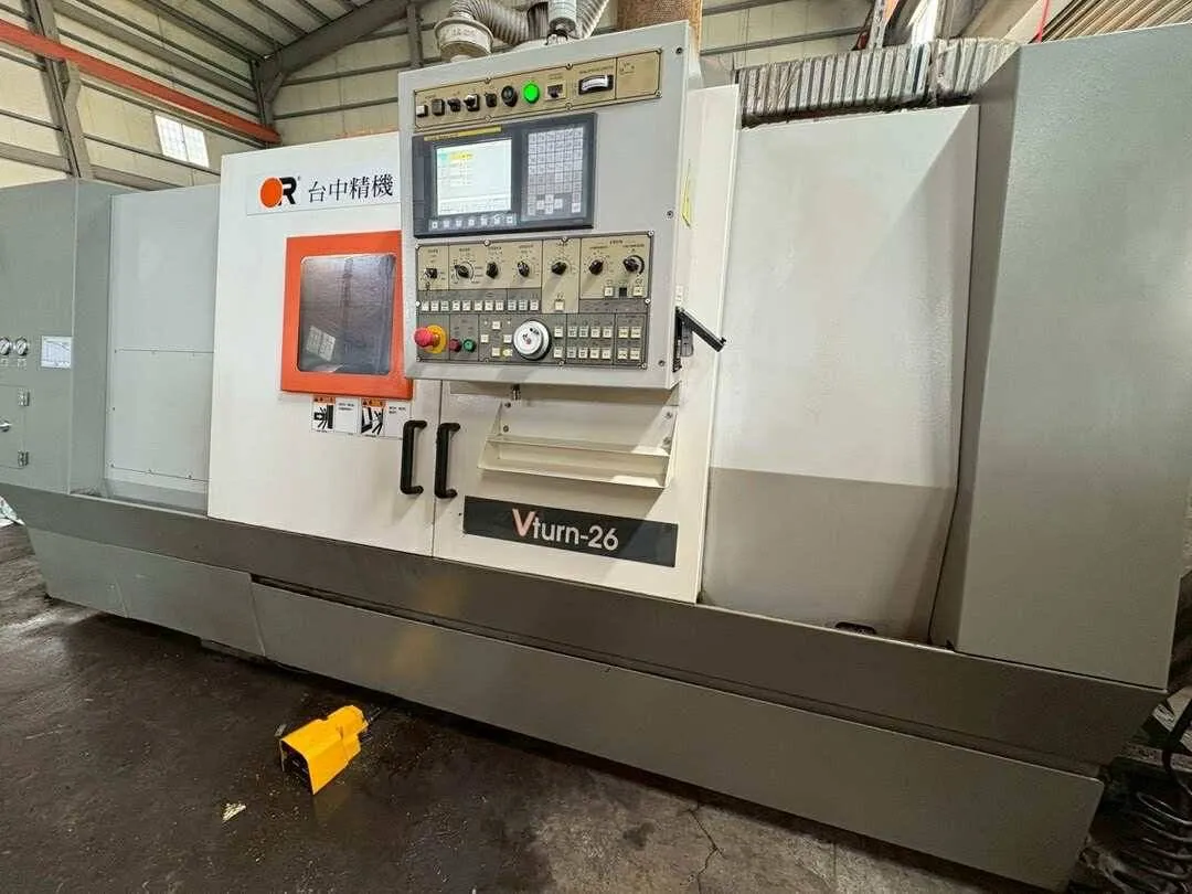 台中精機 CNC車床 加長型 Vturn-26 中古機械 二手機械
