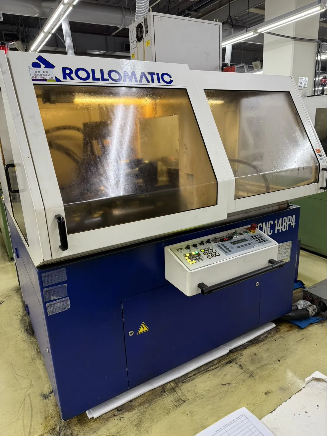 瑞士 外圓磨床 Rollomatic CNC 148-P4  中古機械