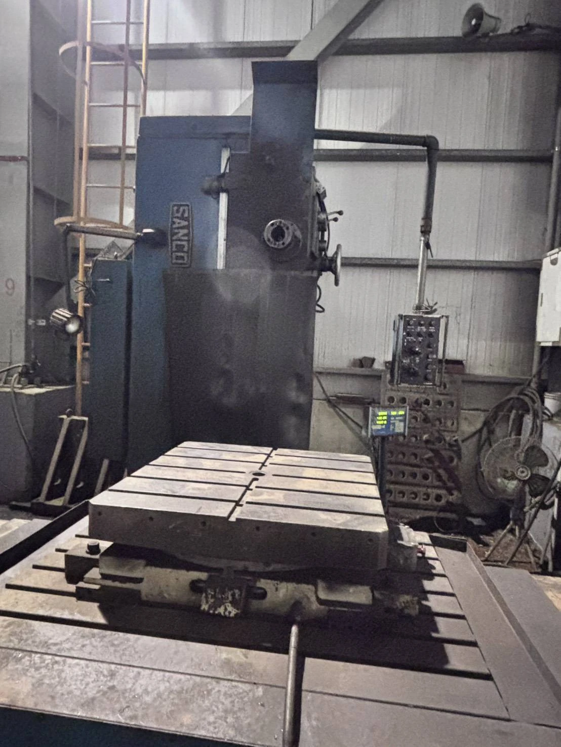 Sanco松穎製造傳統臥式轉盤綜合加工機