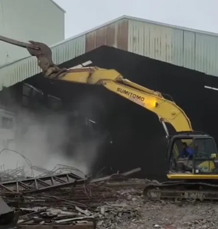 北部地區工地拆除現場 2