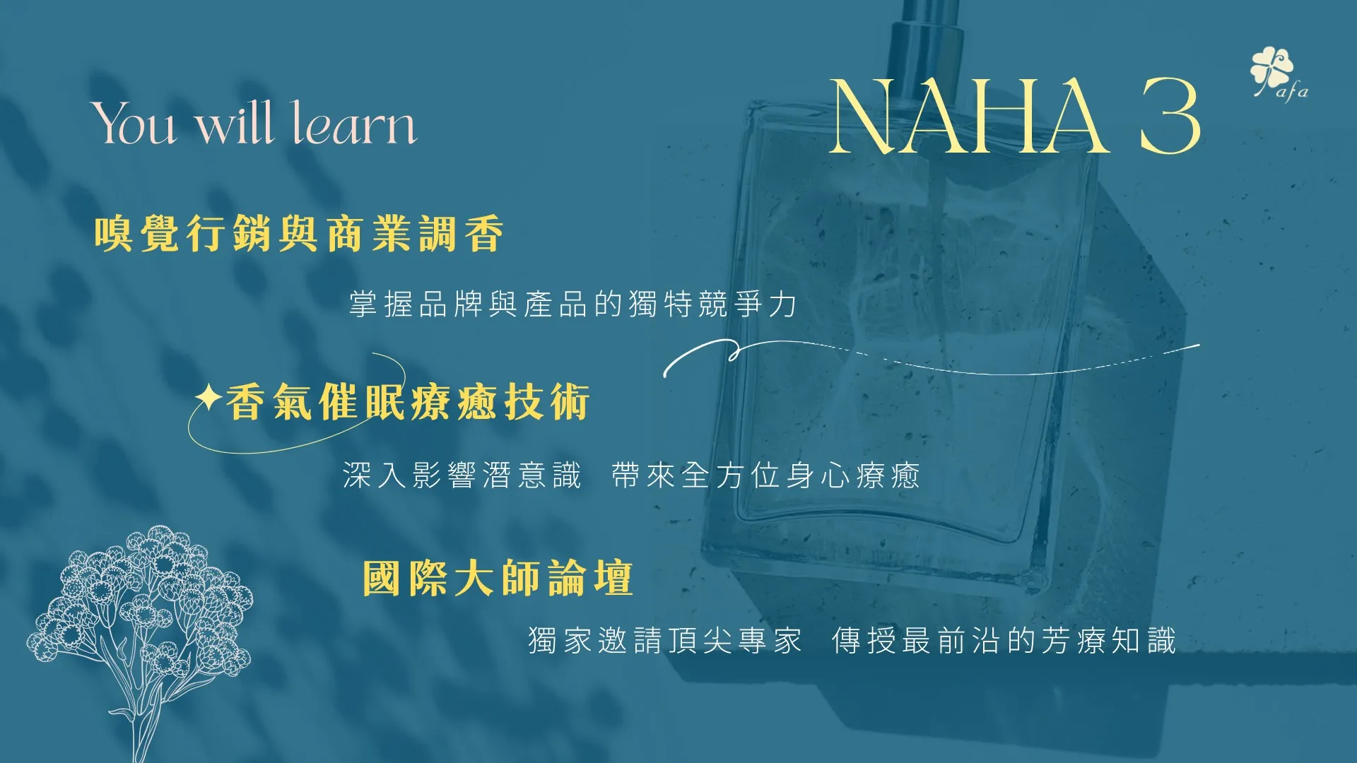 美國NAHA3最高等級醫學導師班