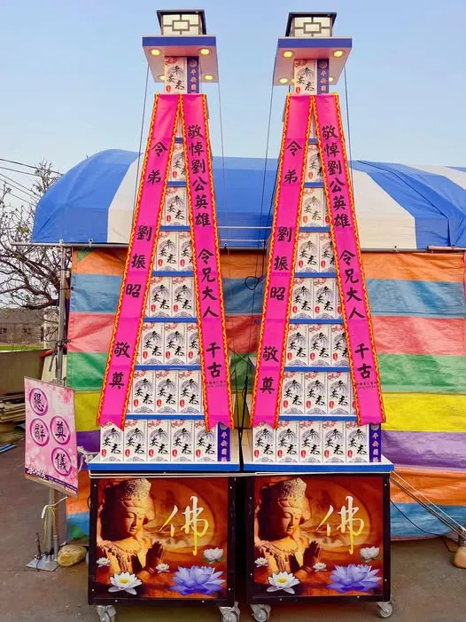 9層平安米LED塔柱乙對