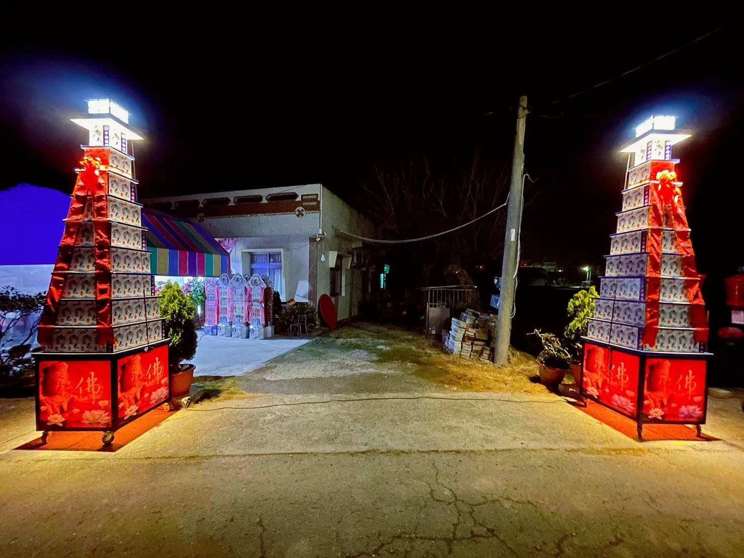 LED燈塔柱