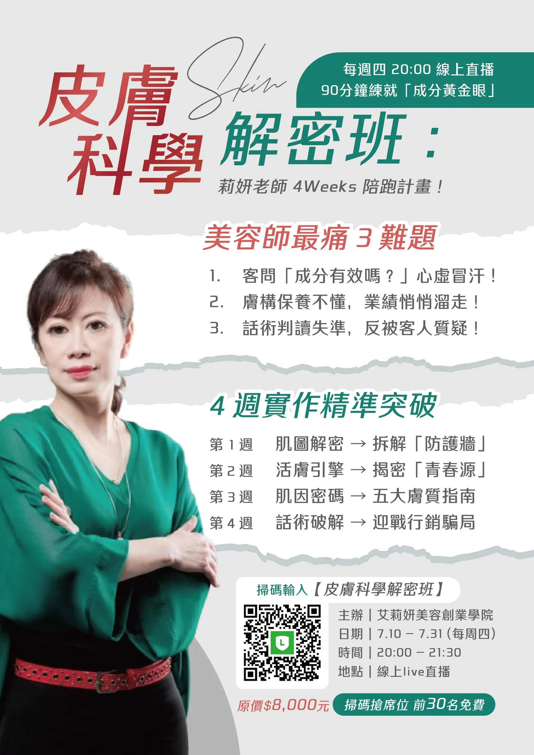 皮膚科學解密班