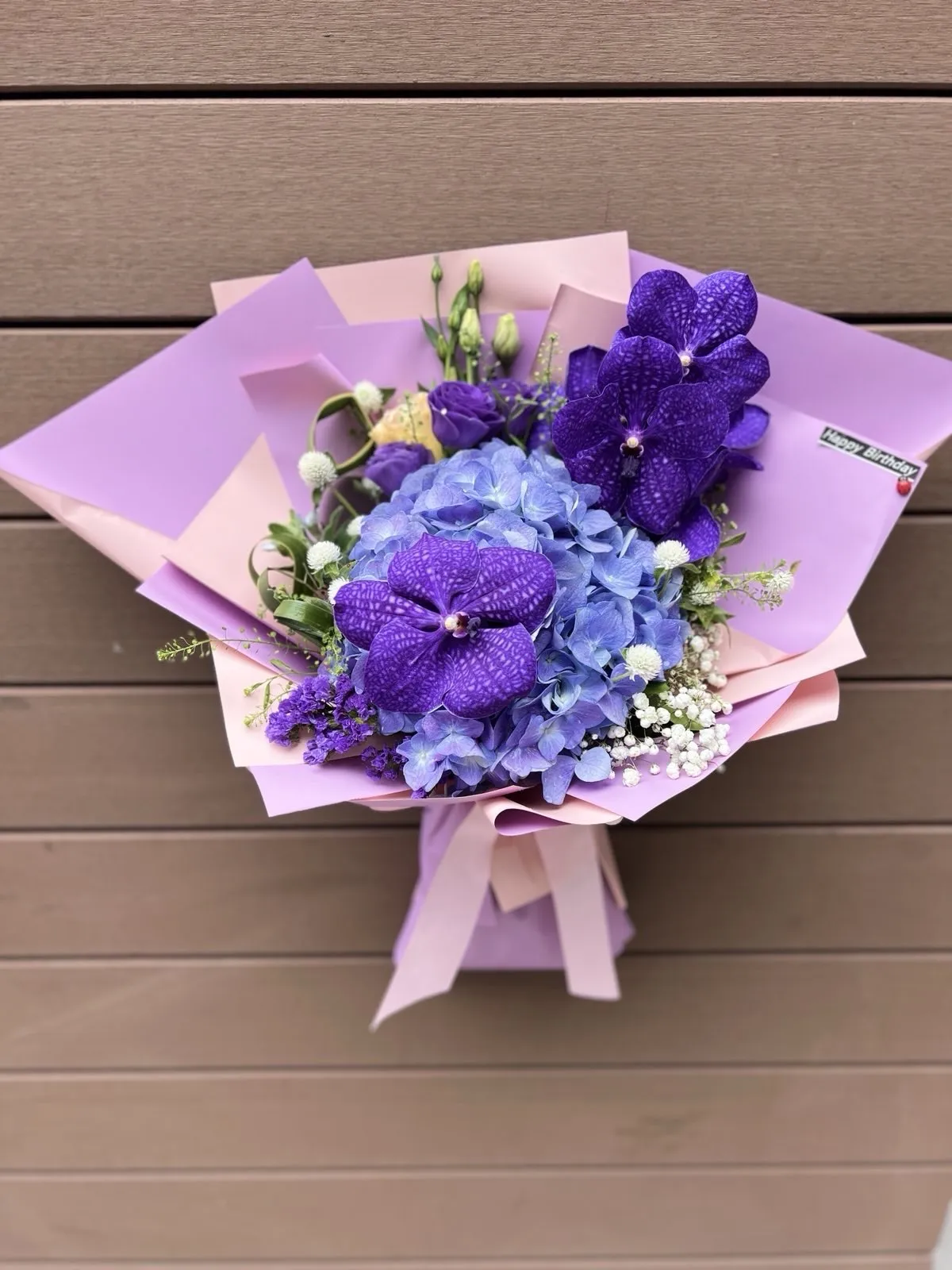 紫色系鮮花花束 FND2024