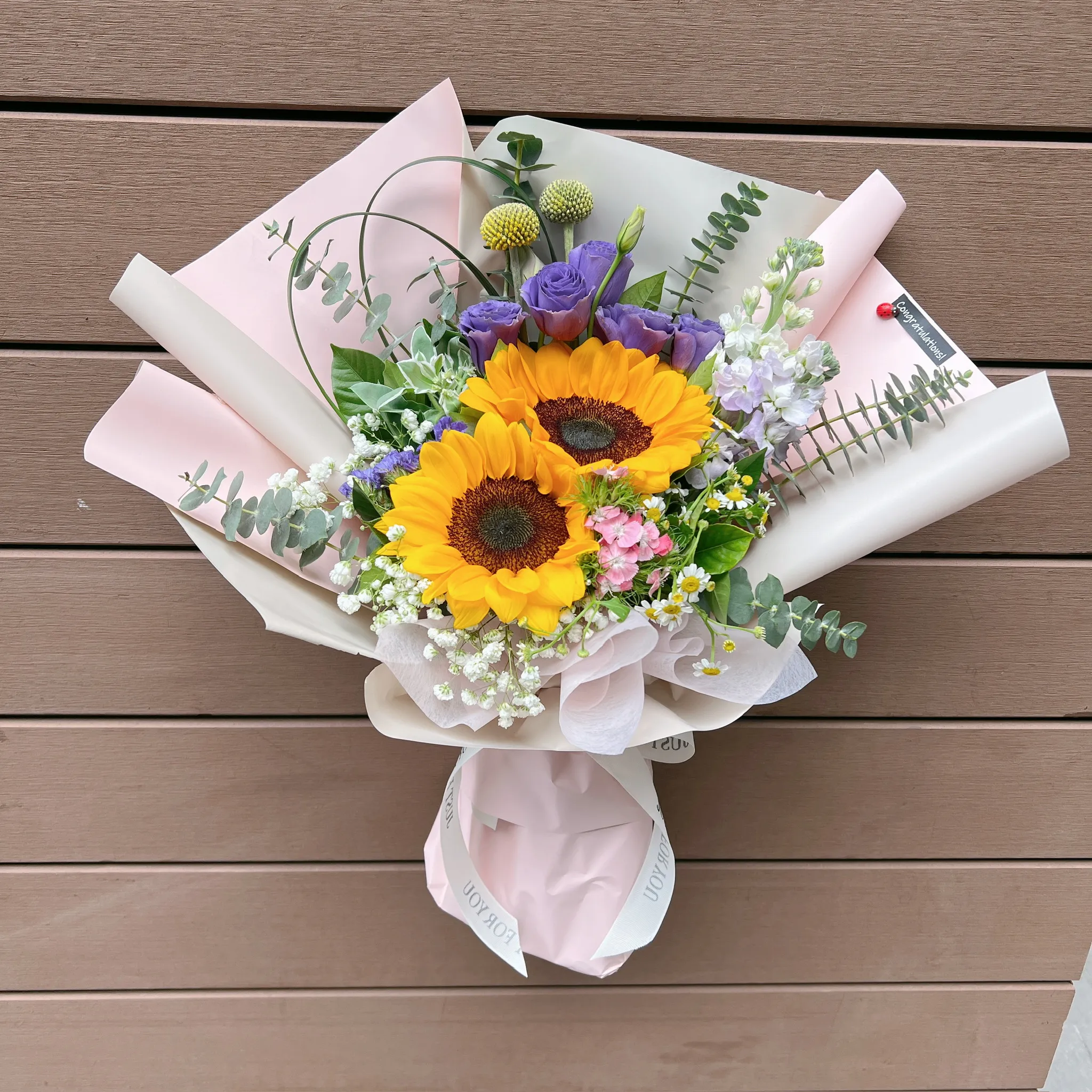 向日葵鮮花花束 FND2054