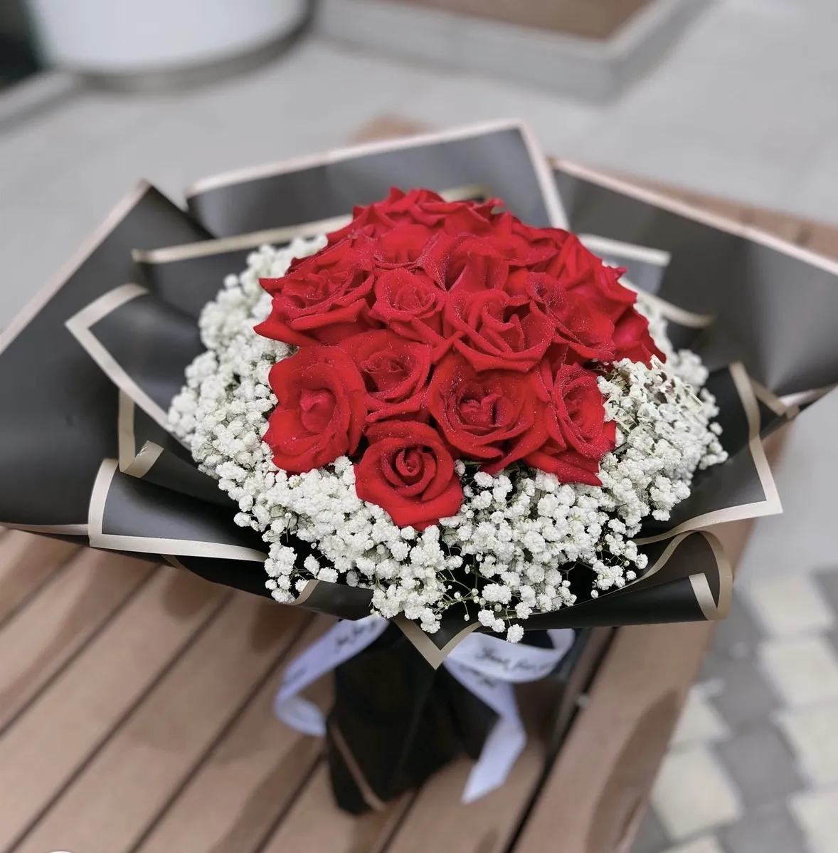 紅玫瑰鮮花花束 FND2101