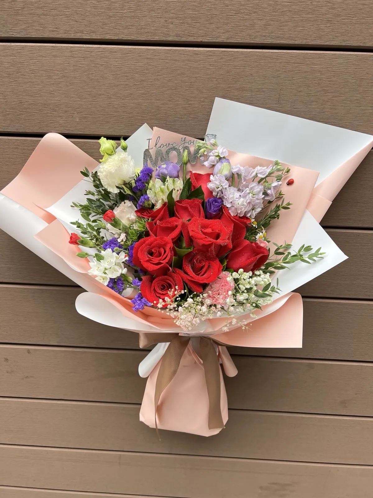 紅玫瑰鮮花花束 FND2098