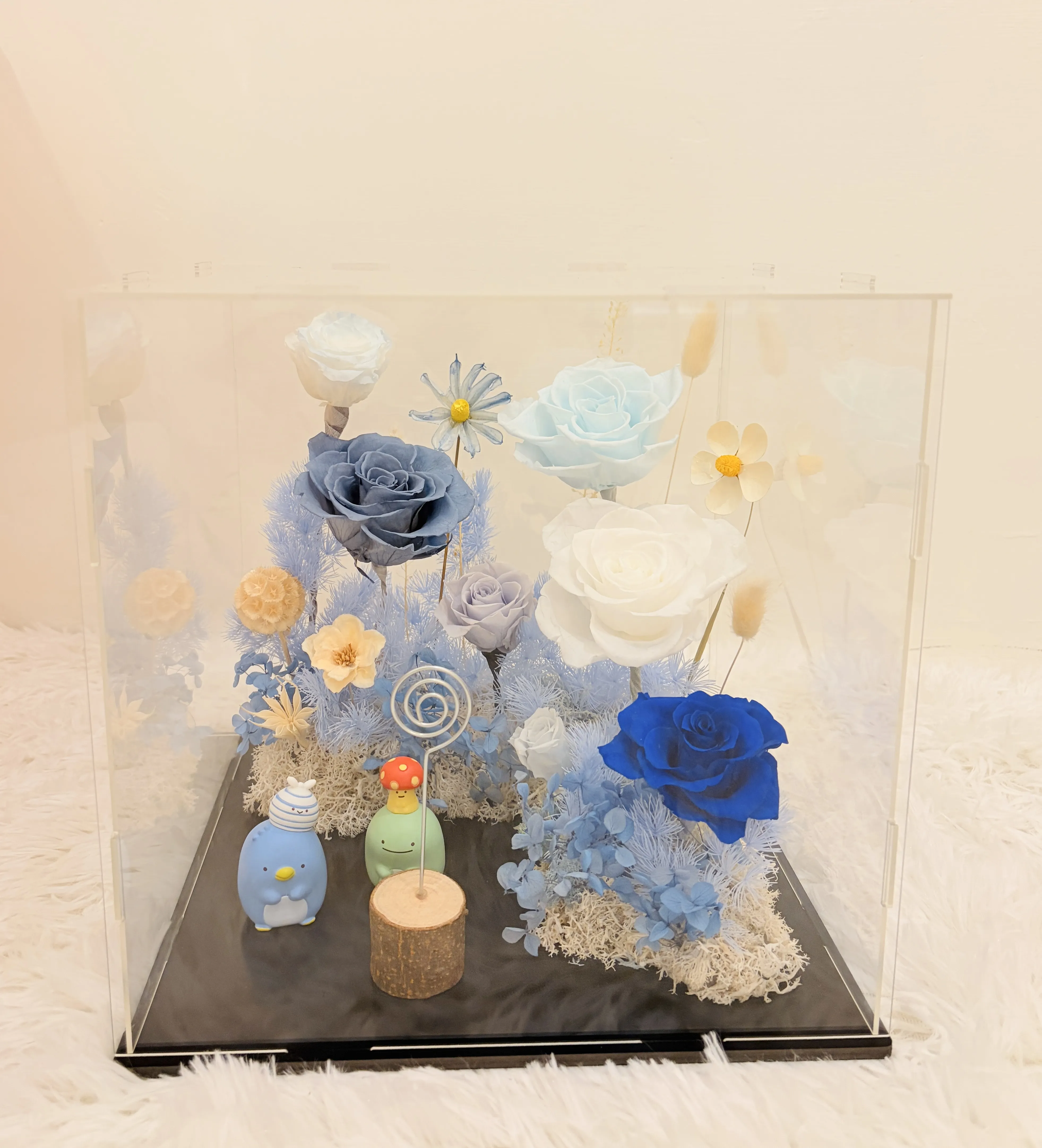 永生玫瑰祝福花盒 FND2071