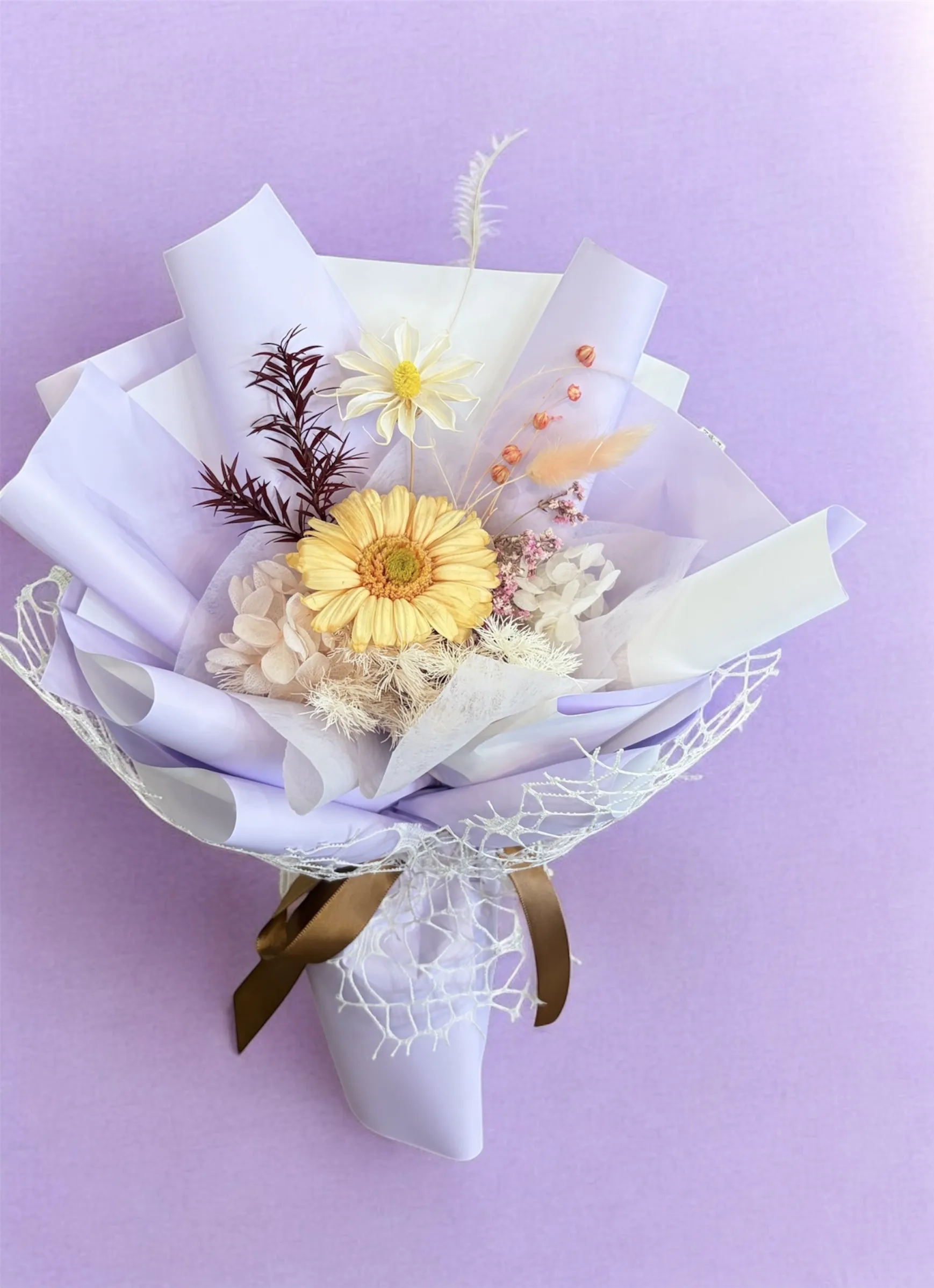 永生向日葵畢業花束 FND2104