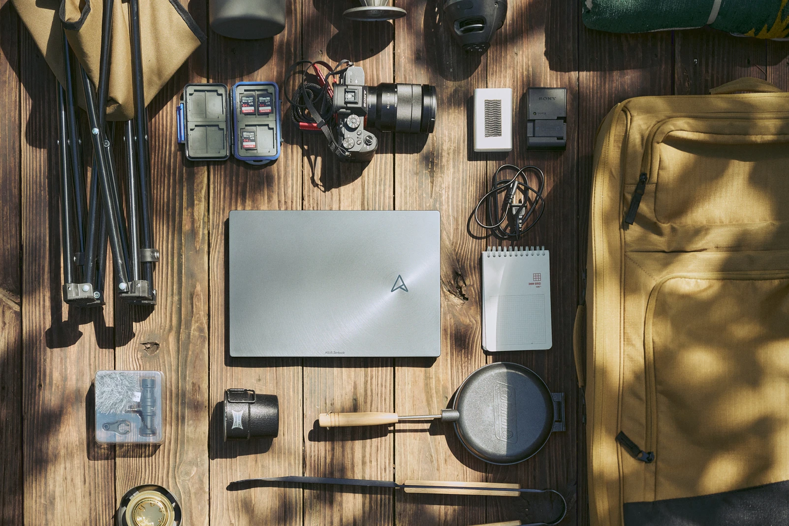 ASUS 遊牧辦公 筆電情境