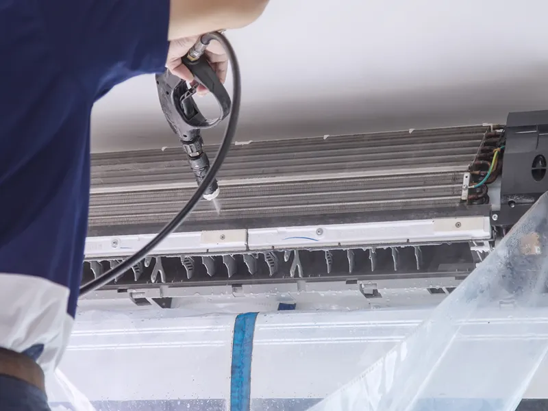 日、夜間冷氣清洗