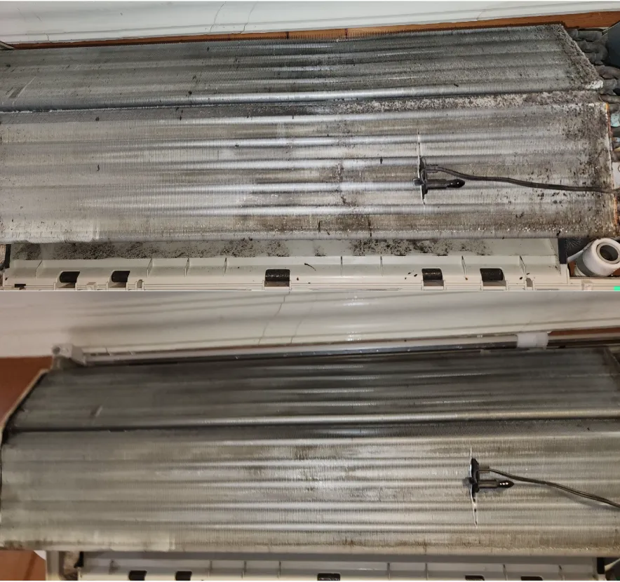 清潔前後對照圖，讓您看得見