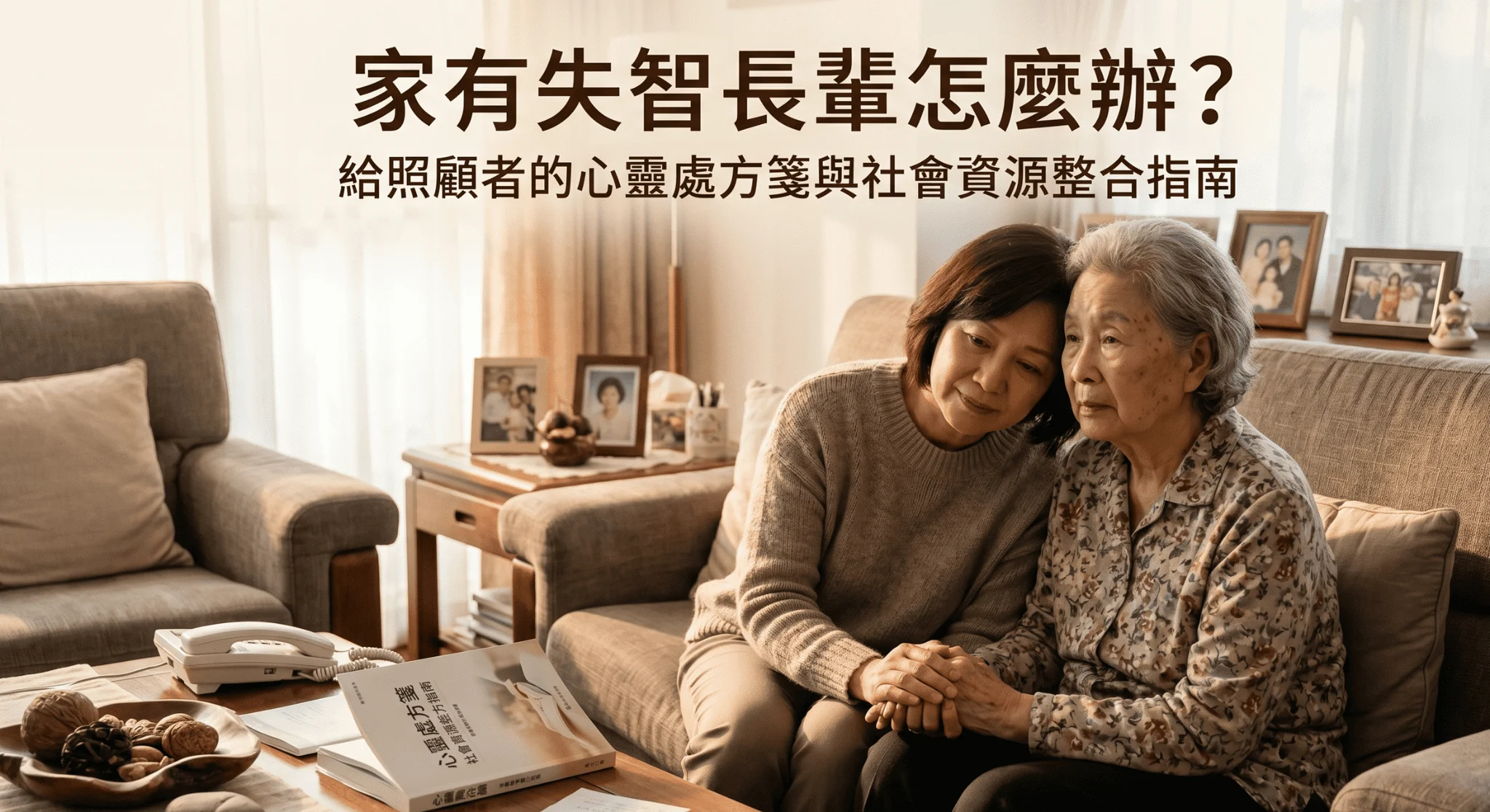 家有失智長輩怎麼辦？給照顧者的心靈處方箋與社會資源整合指南