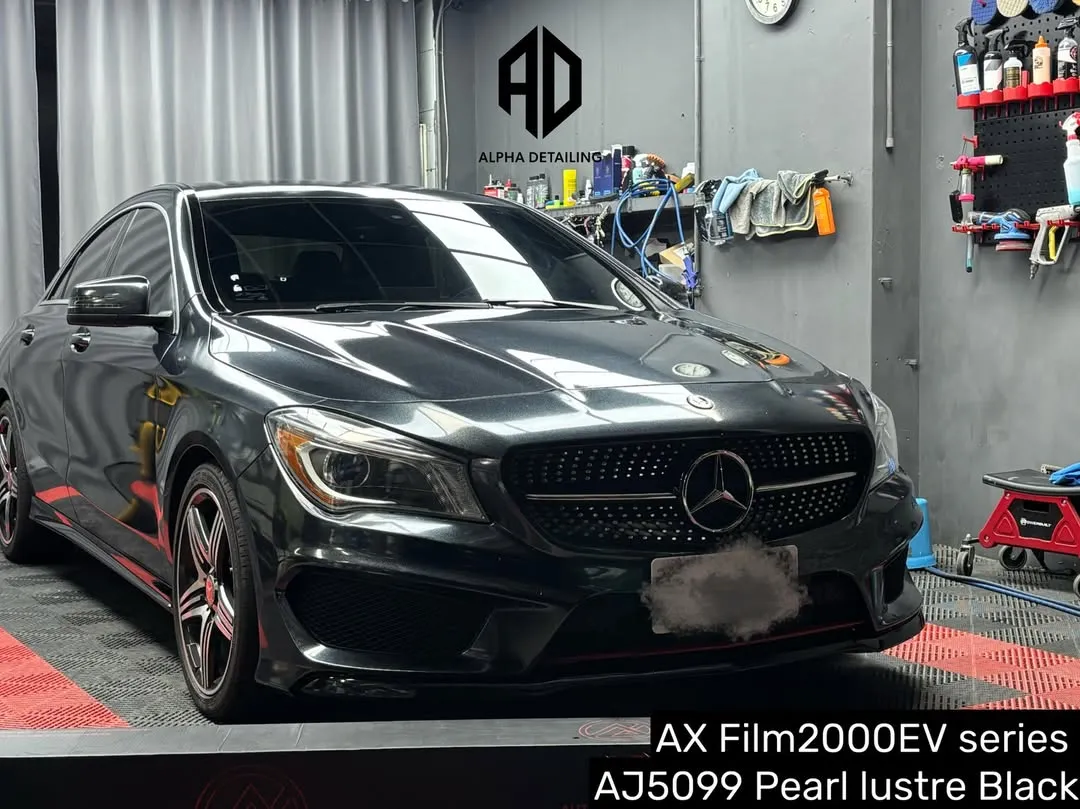 CLA250 Vinyl wrapped 改色膜【桃園車體鍍膜】【桃園車身鍍膜】