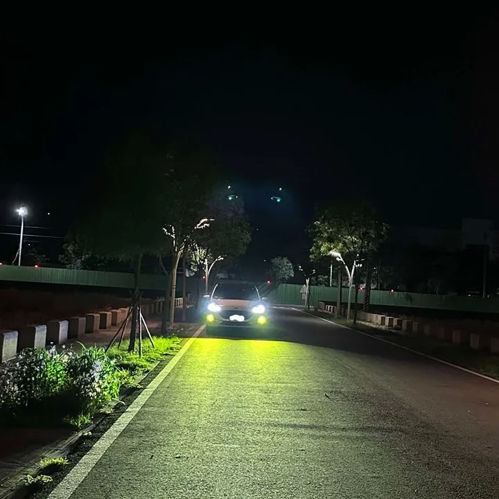 福特 kuga 安裝 AES M9 LED魚眼霧燈