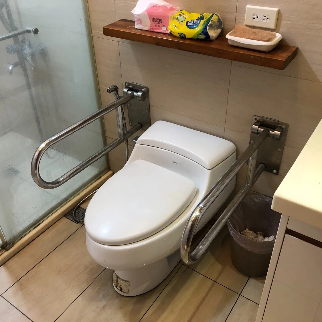 不銹鋼活動扶手