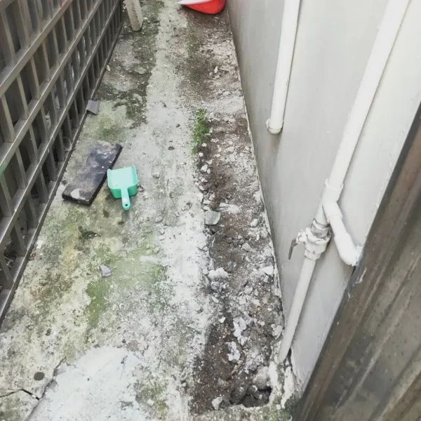 防火巷地層積水