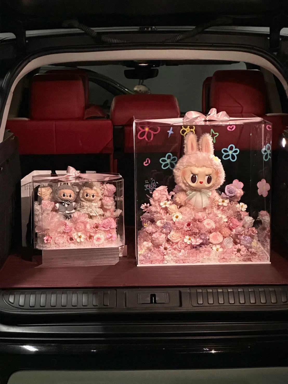 labubu甜蜜花園 花盒款