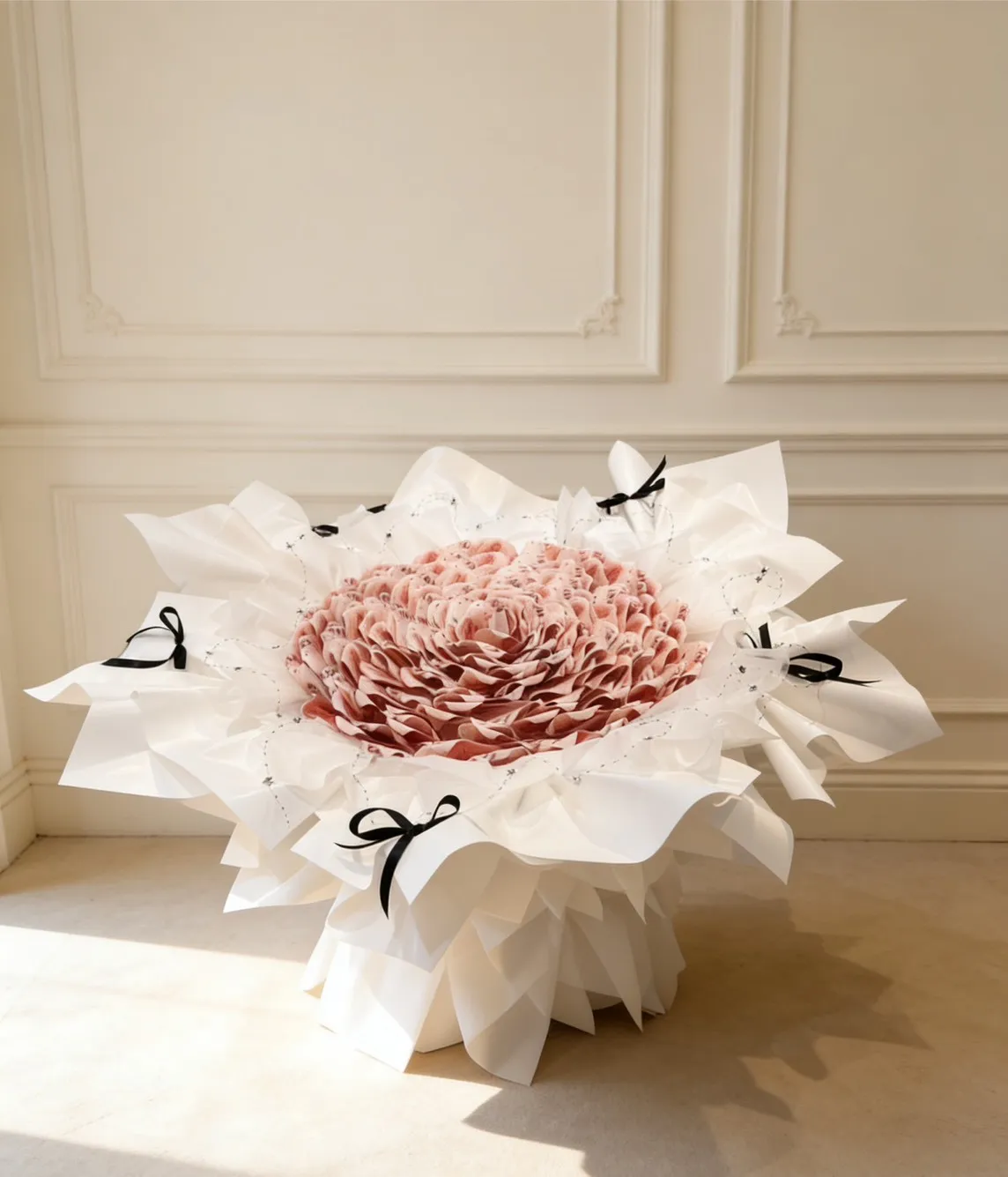 山茶花款-鈔票花