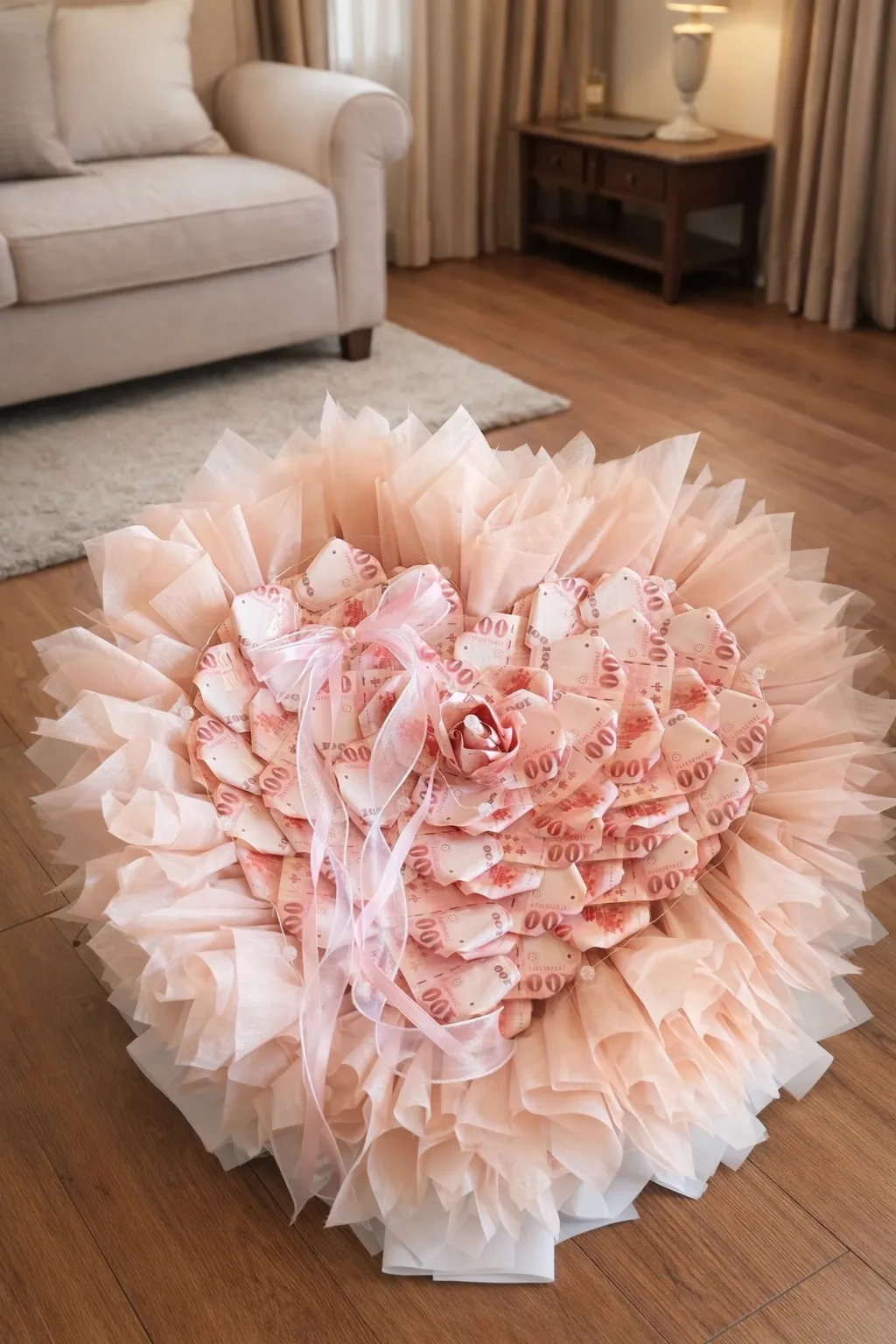 36張山茶花款-鈔票花