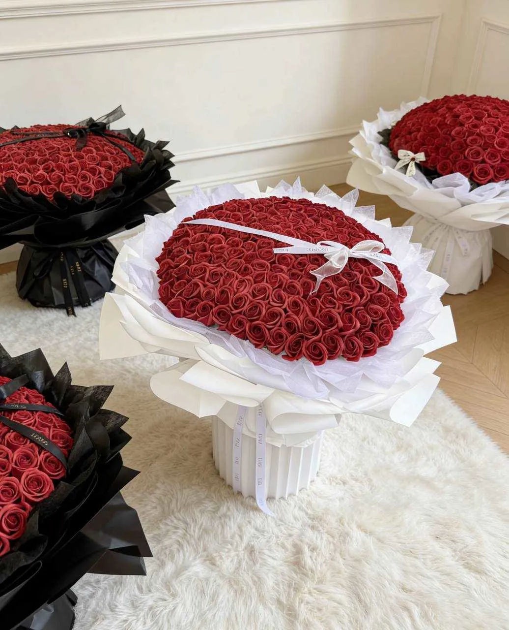 高級永生香氛花束