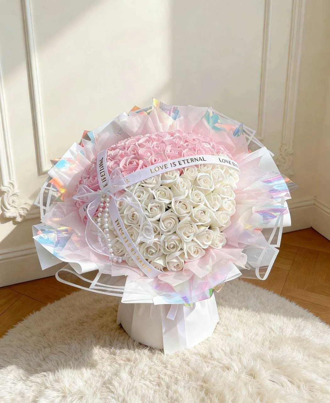 三層永生香氛花束