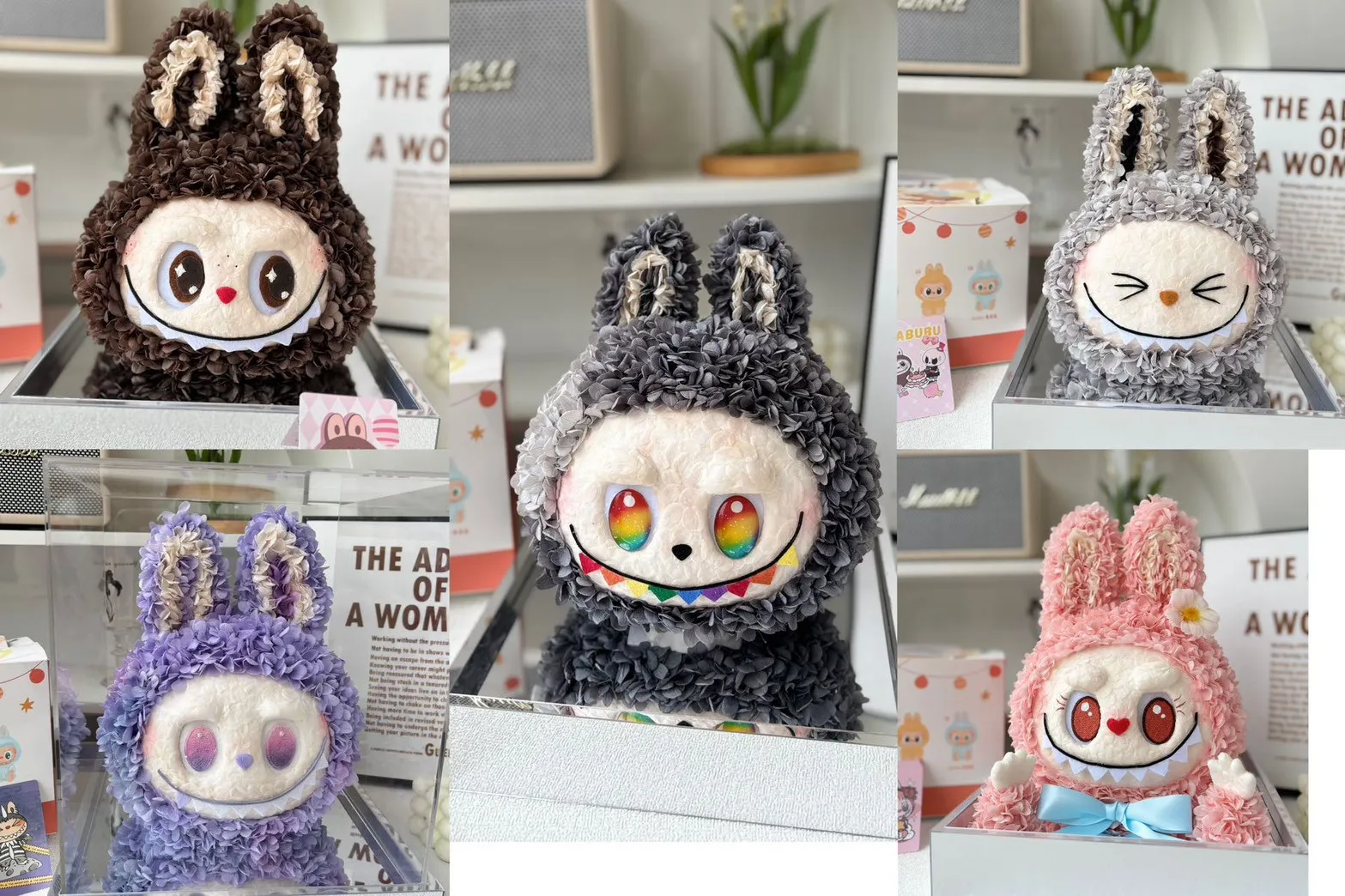 labubu拉布布永生花