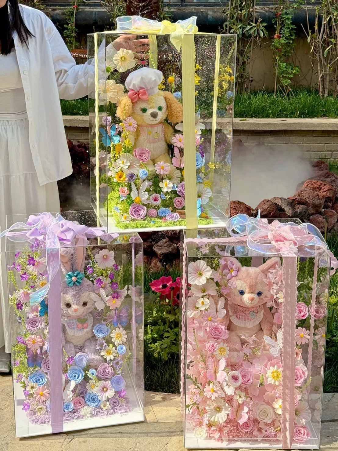 Disney 迪士尼春日玩偶花盒