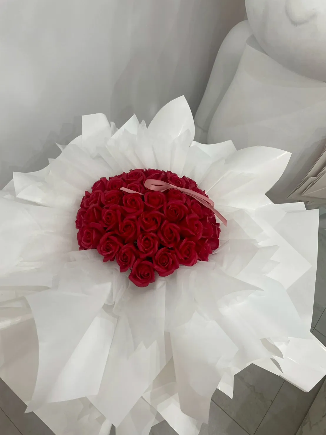 36朵三層永生香氛花花束