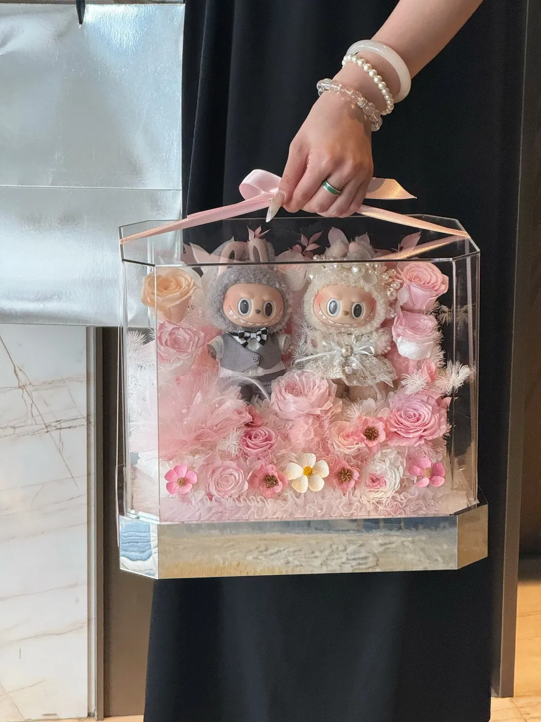 labubu甜蜜花園 花盒款