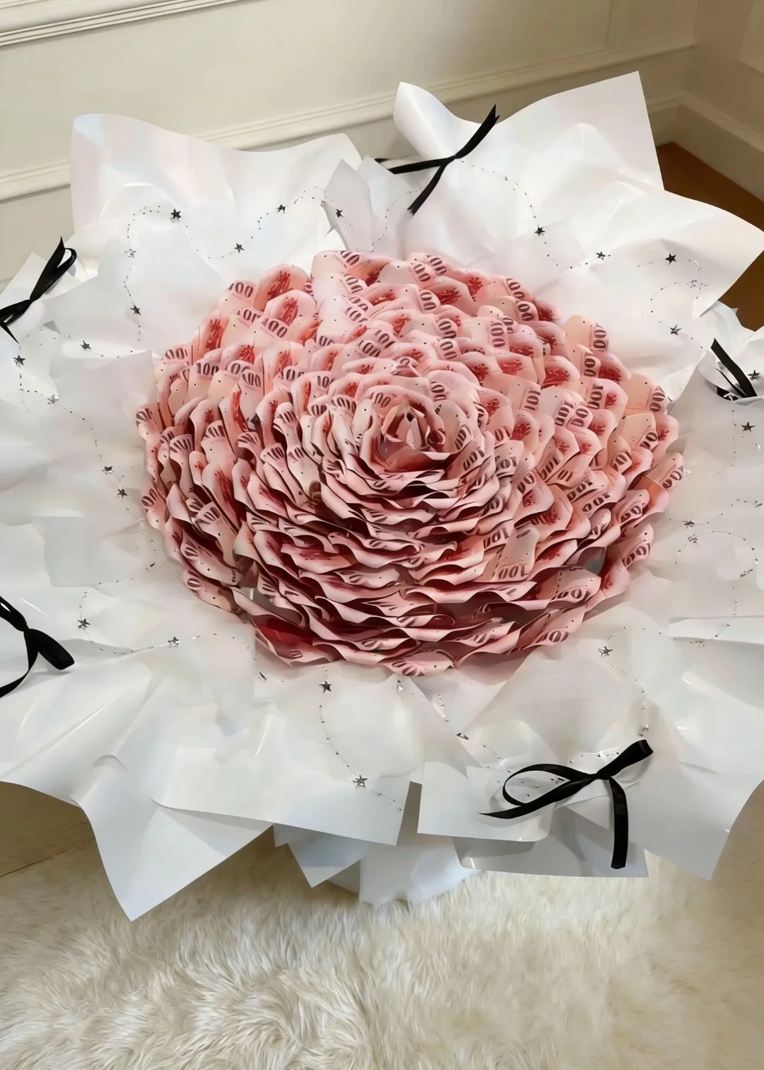 山茶花款-鈔票花