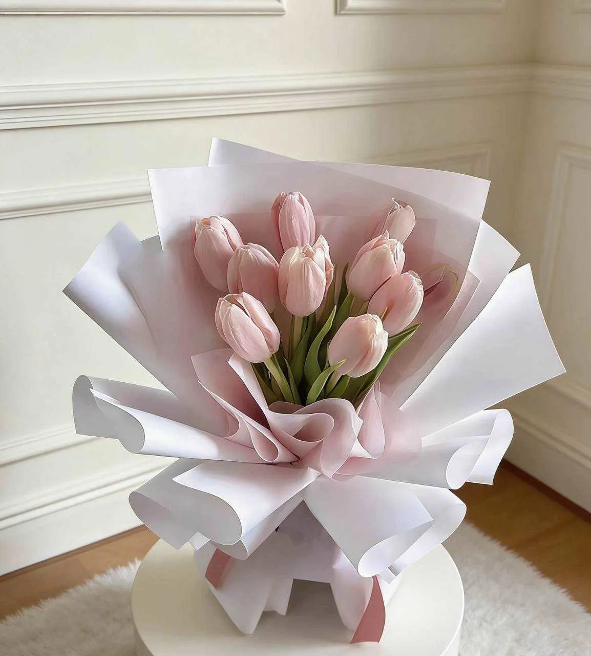 韓系鬱金香花束