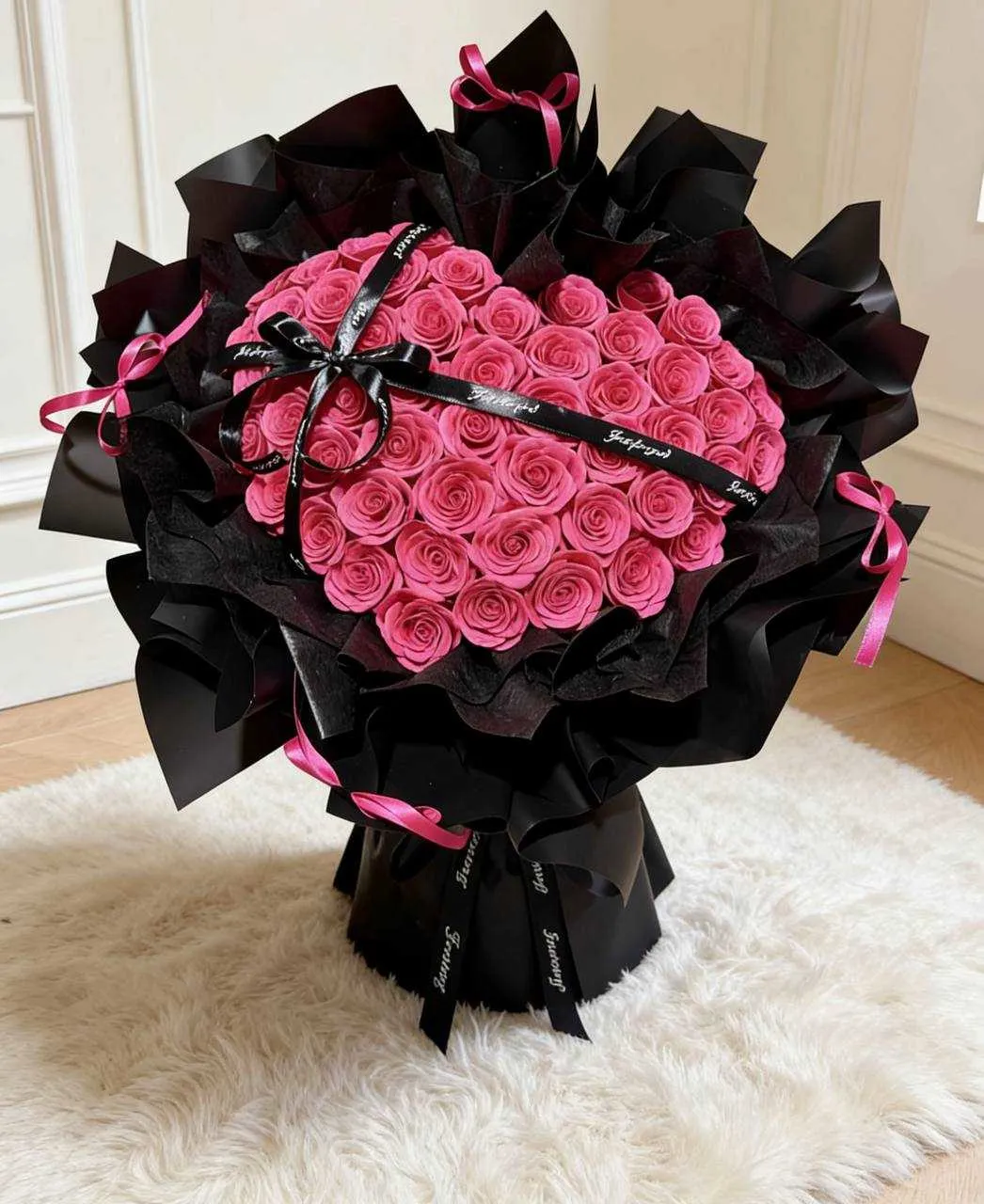 心形甦醒玫瑰香氛花束