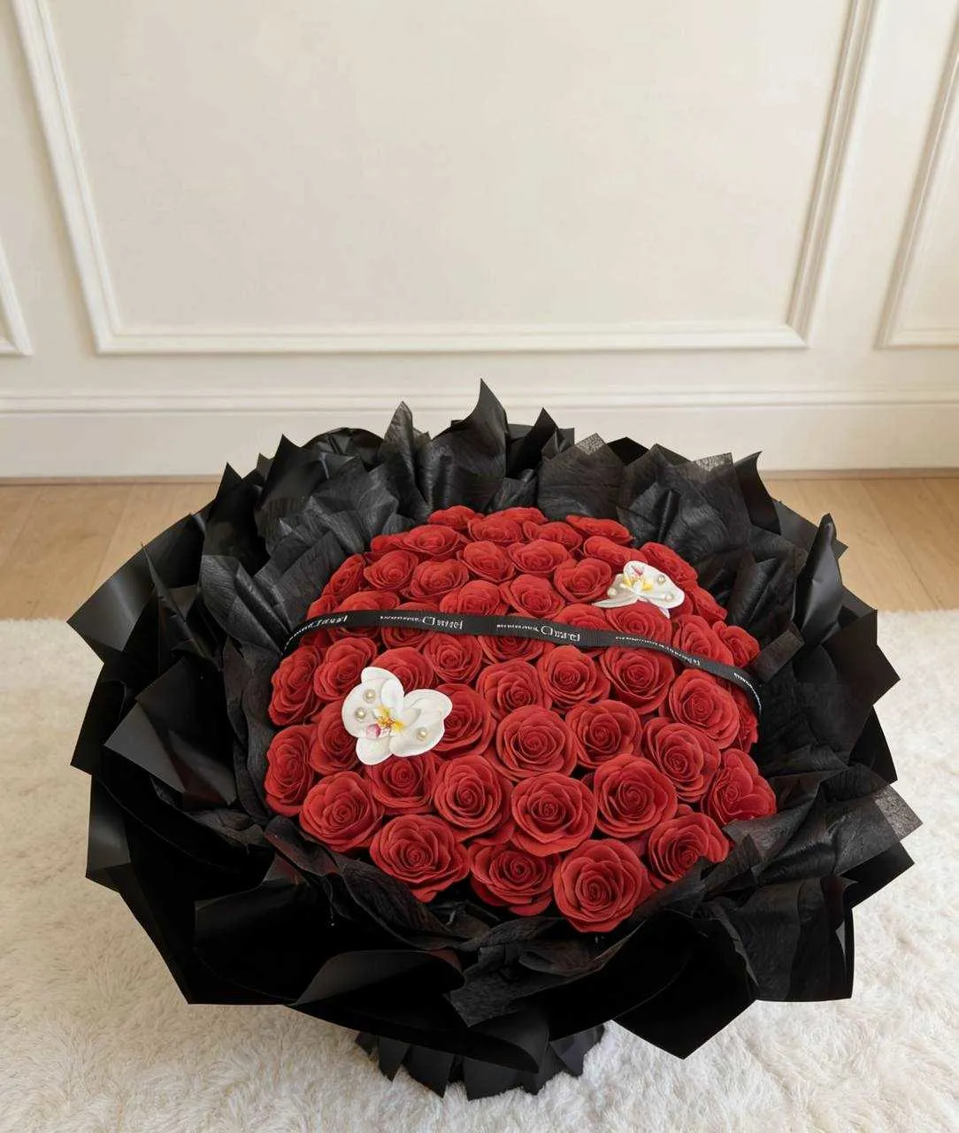 紅甦醒玫瑰永生香氛花束
