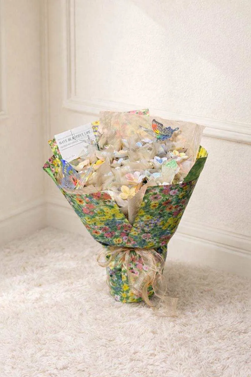 蒙娜麗莎陶瓷永生花朵