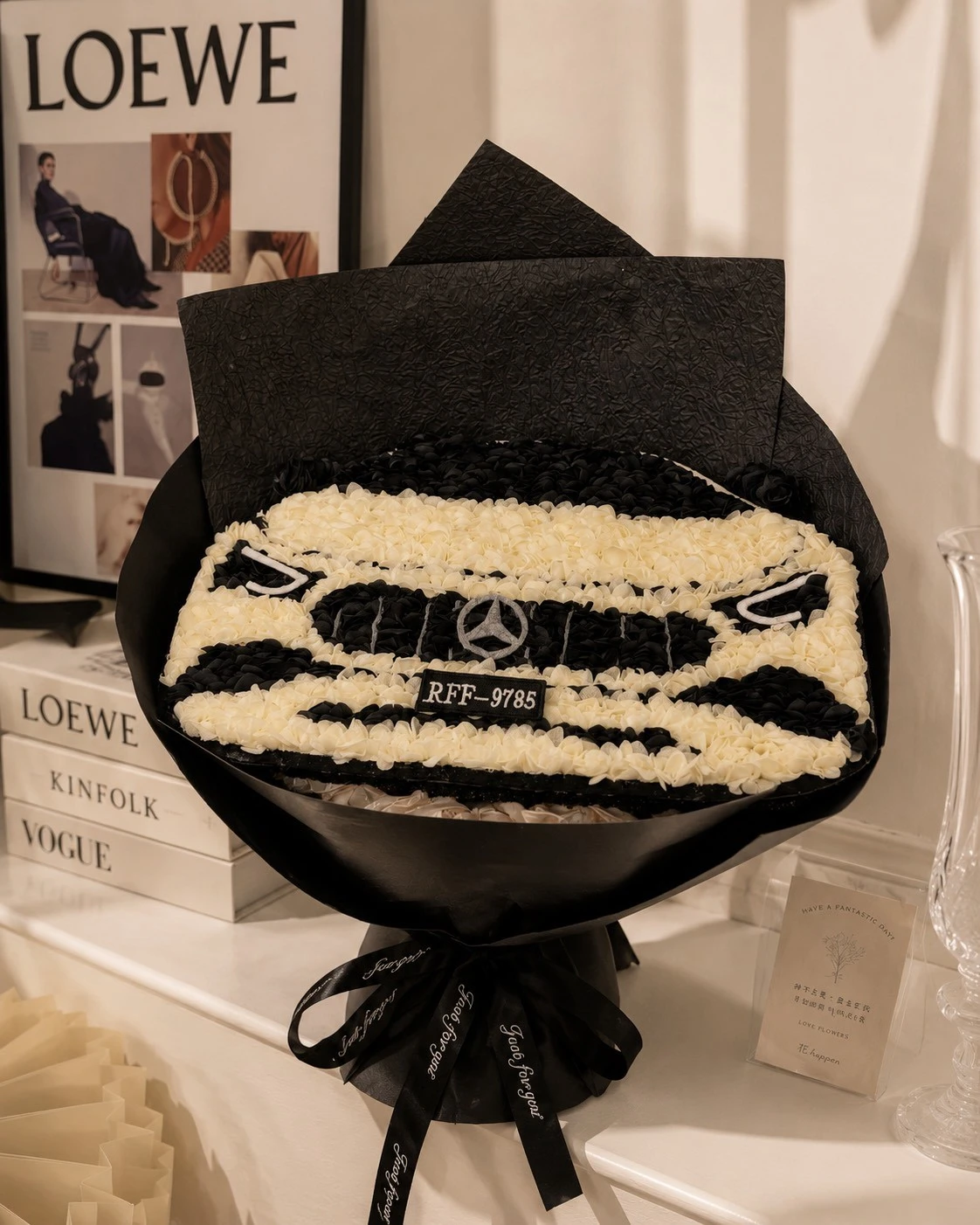 專屬座駕客製汽車造型永生花禮