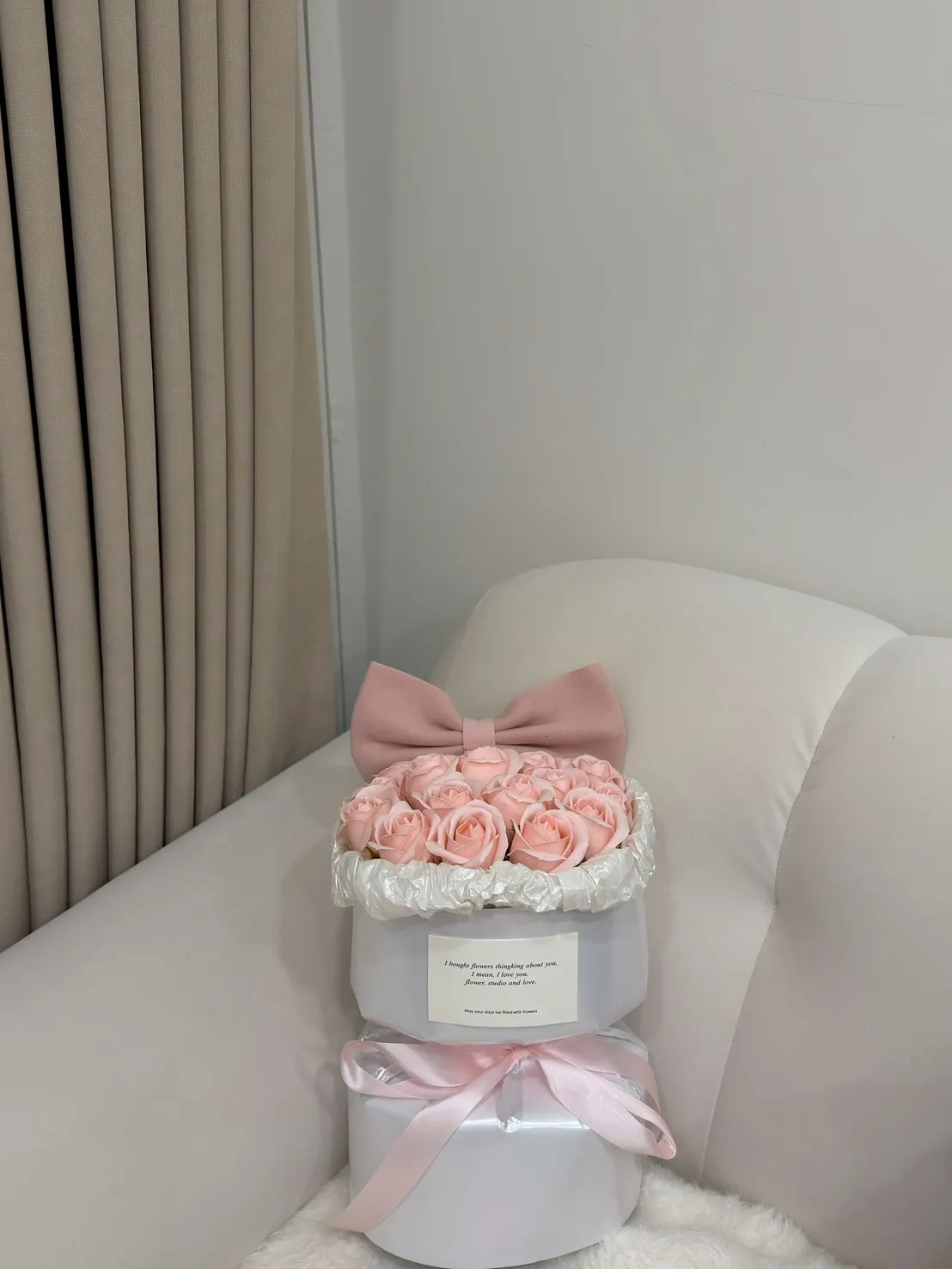 小香風三層蝴蝶結