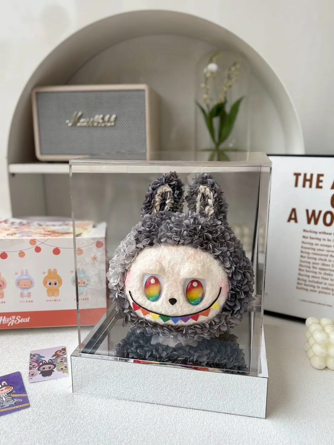 labubu拉布布永生花