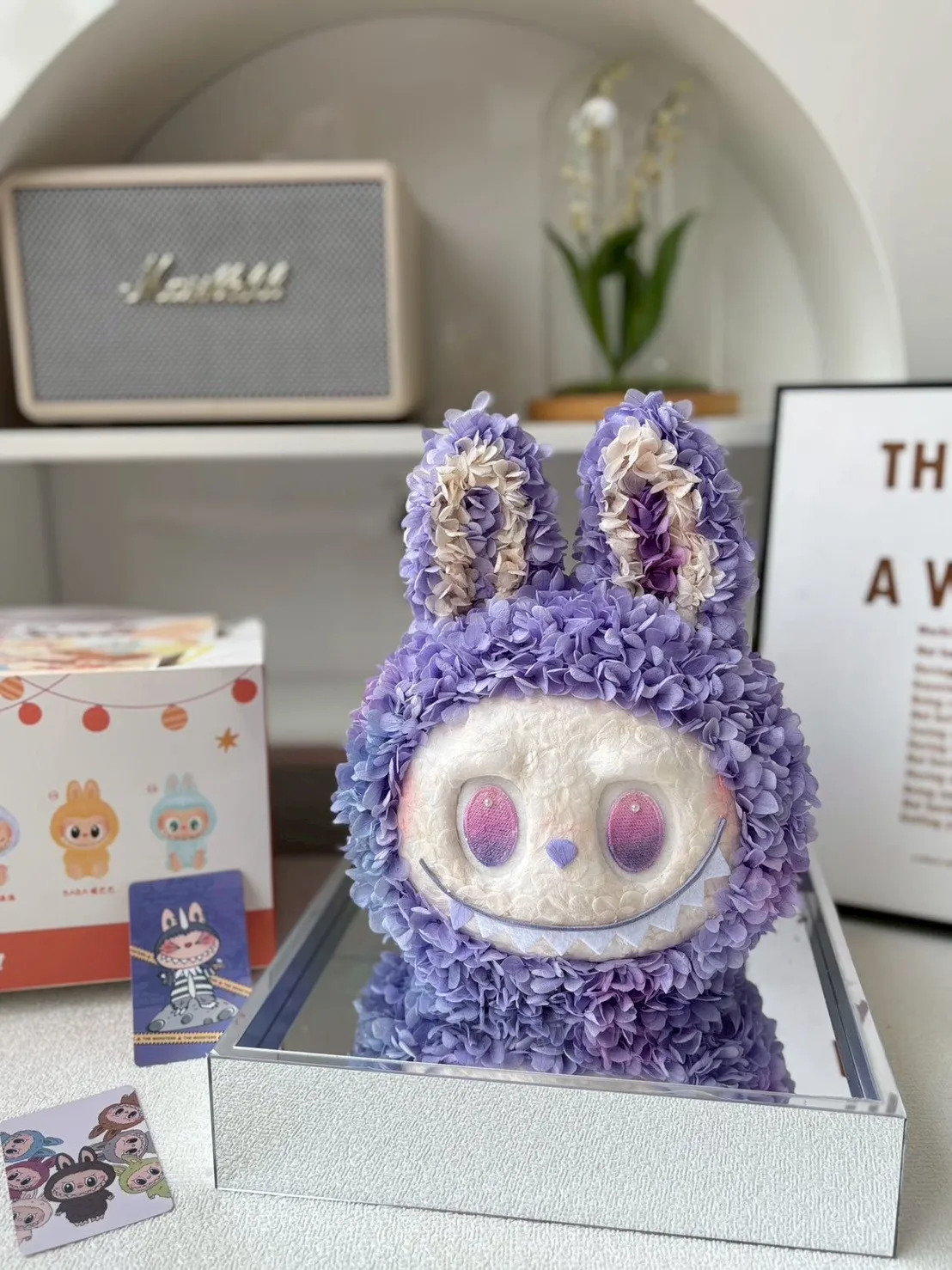 labubu拉布布永生花