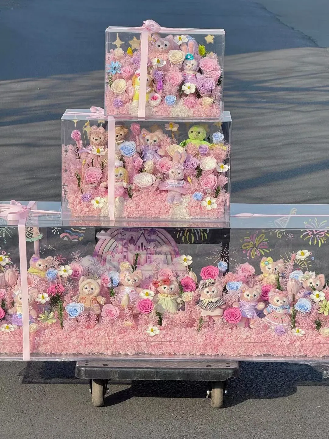 Disney 迪士尼玩偶花盒