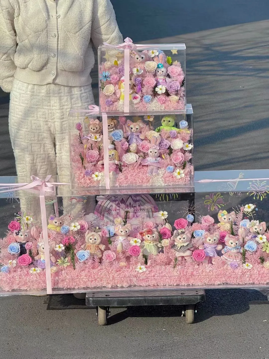 Disney 迪士尼玩偶花盒