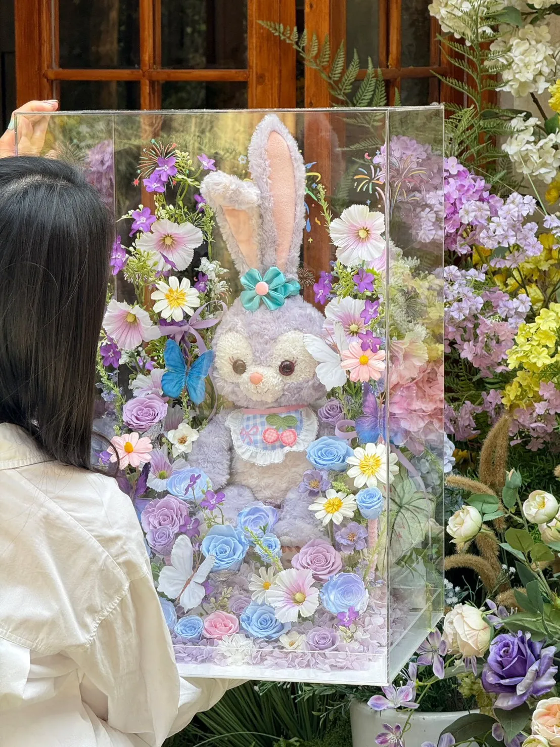 Disney 迪士尼春日玩偶花盒